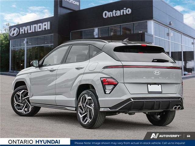 2025 Hyundai Kona 1.6T N Line w/Two-Tone Roof (Stk: ONH307990) in Whitby - Image 4 of 25