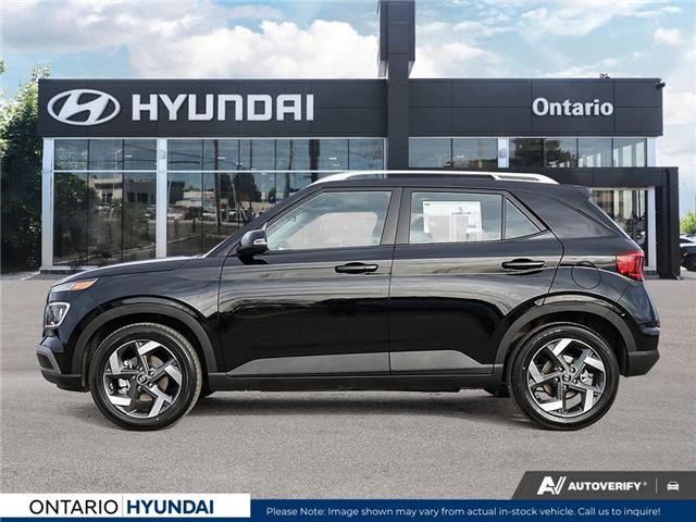 2025 Hyundai Venue Ultimate w/Black Interior (IVT) (Stk: 7-1244) in Whitby - Image 3 of 24