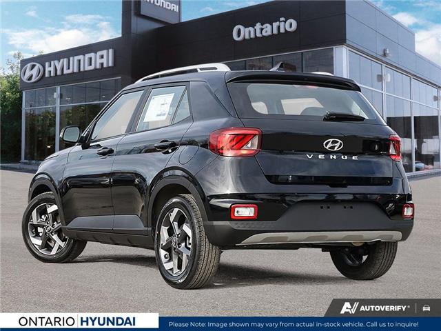 2025 Hyundai Venue Ultimate w/Black Interior (IVT) (Stk: 7-1244) in Whitby - Image 4 of 24