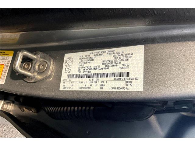 2024 Ford Escape Platinum (Stk: P0802) in Vancouver - Image 34 of 34