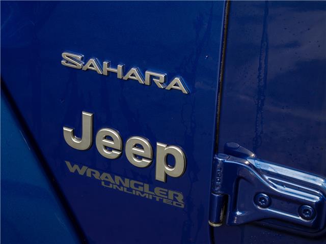 2019 Jeep Wrangler Unlimited Sahara (Stk: TL2956) in Windsor - Image 4 of 28