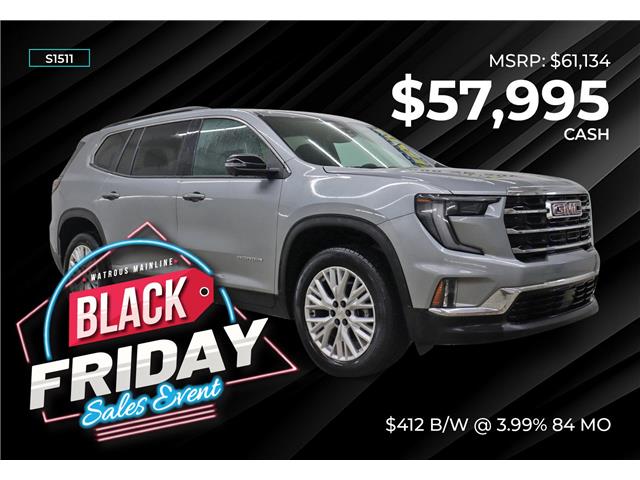2025 GMC Acadia Elevation (Stk: S1511) in Watrous - Image 1 of 43