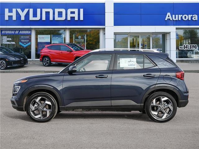 2026 Hyundai Venue Ultimate w/Black Interior (IVT) (Stk: 261831) in Aurora - Image 3 of 22