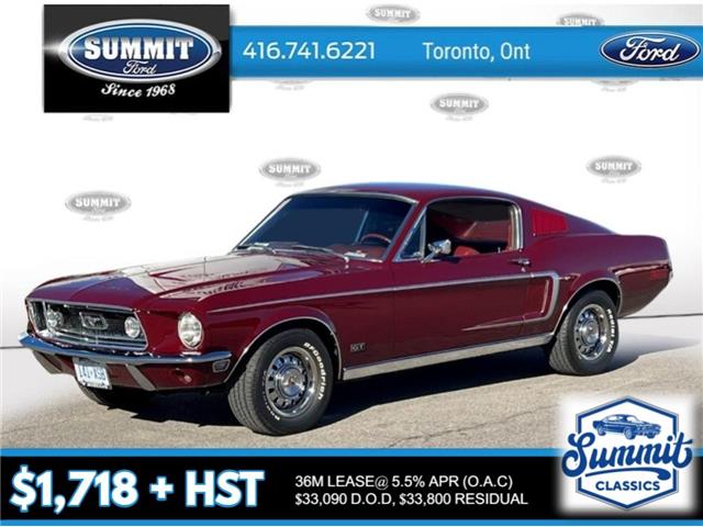 1968 Ford Mustang Fastback 8R02S128523000000 Z1968MUSTANG in Toronto