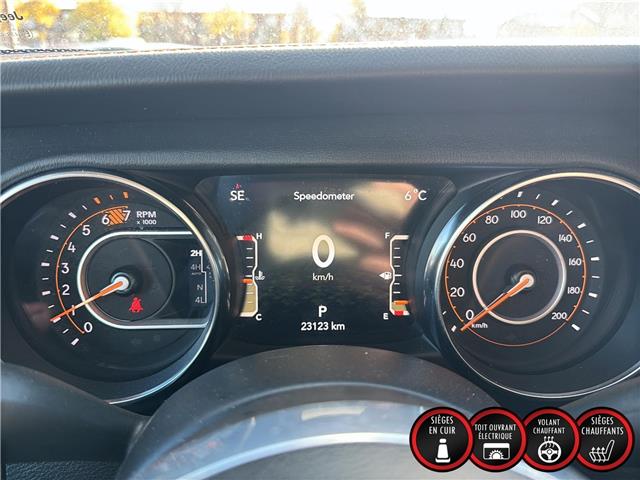 2023 Jeep Wrangler Sahara (Stk: P5057) in Saint-Léonard - Image 19 of 28