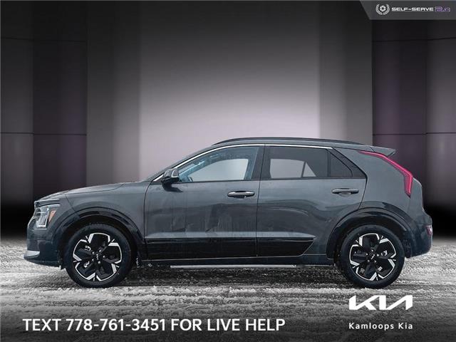 2024 Kia Niro EV Wave w/Snow White Pearl & Grey Exterior (Stk: 4N0110) in Kamloops - Image 3 of 24