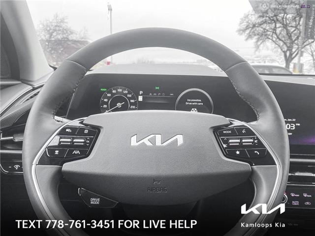 2024 Kia Niro EV Wave w/Snow White Pearl & Grey Exterior (Stk: 4N0110) in Kamloops - Image 13 of 24