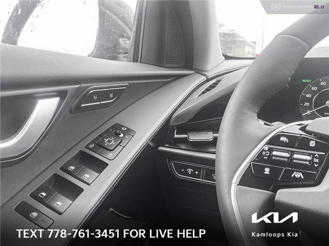 2024 Kia Niro EV Wave w/Snow White Pearl & Grey Exterior (Stk: 4N0110) in Kamloops - Image 16 of 24