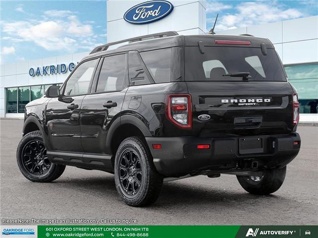 2025 Ford Bronco Sport Badlands (Stk: C55037) in London - Image 4 of 22