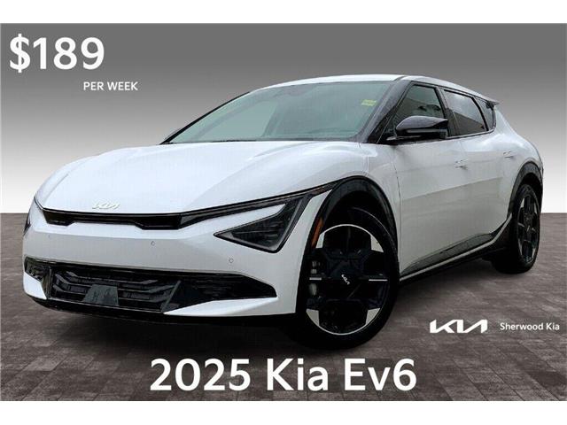 2025 Kia EV6 Land w/Premium Package (Stk: SEV61262) in Sherwood Park - Image 1 of 14
