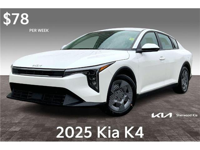 2025 Kia K4 White with 342km at $25,806