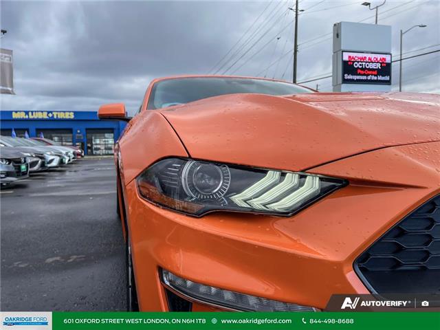 2021 Ford Mustang EcoBoost (Stk: U16500A) in London - Image 9 of 27