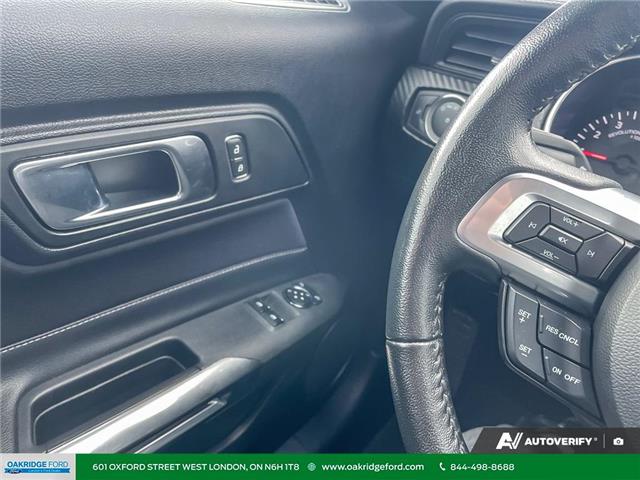 2021 Ford Mustang EcoBoost (Stk: U16500A) in London - Image 21 of 27