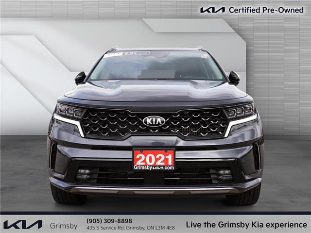 2021 Kia Sorento EX | LEATHER | PANO ROOF | NAVIGATION | (Stk: U3180) in Grimsby - Image 2 of 19