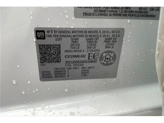 2024 Chevrolet Silverado 1500 LT (Stk: 24B9087) in Sherwood Park - Image 28 of 29