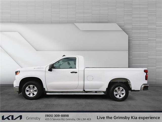 2024 Chevrolet Silverado 1500 Work Truck | 8 FT BED | LOW KM | CRUISE CONTROL (Stk: U3176) in Grimsby - Image 5 of 19