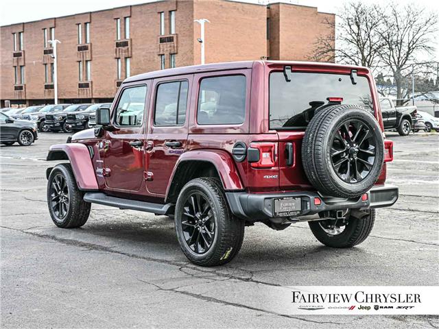 2021 Jeep Wrangler 4xe (PHEV) Sahara (Stk: u21392) in Burlington - Image 4 of 34