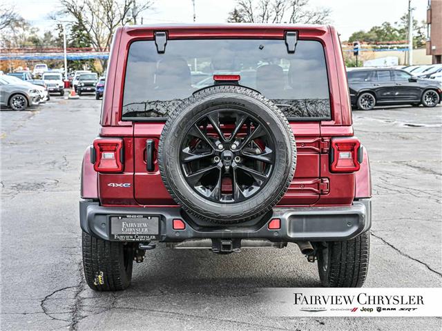 2021 Jeep Wrangler 4xe (PHEV) Sahara (Stk: u21392) in Burlington - Image 5 of 34