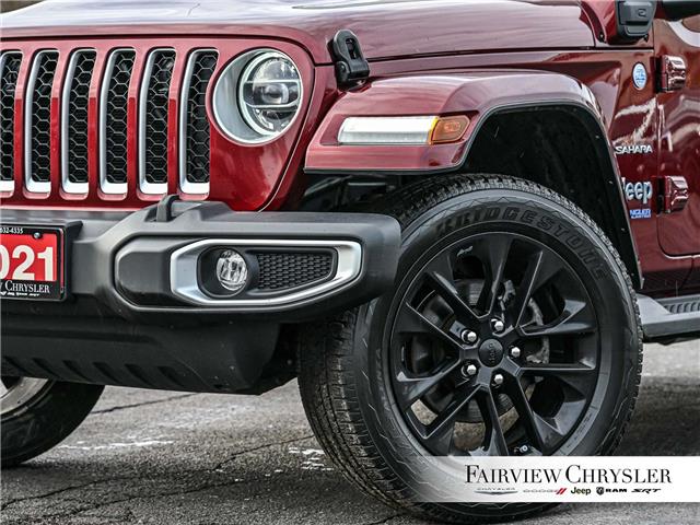 2021 Jeep Wrangler 4xe (PHEV) Sahara (Stk: u21392) in Burlington - Image 7 of 34
