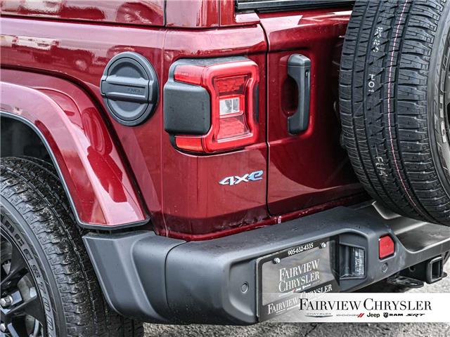2021 Jeep Wrangler 4xe (PHEV) Sahara (Stk: u21392) in Burlington - Image 10 of 34