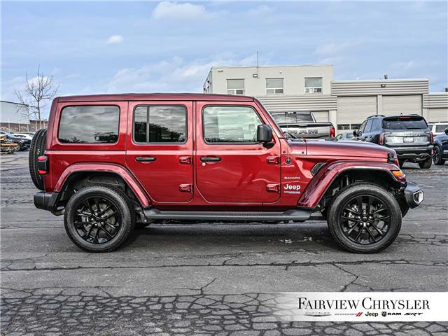 2021 Jeep Wrangler 4xe (PHEV) Sahara (Stk: u21392) in Burlington - Image 12 of 34