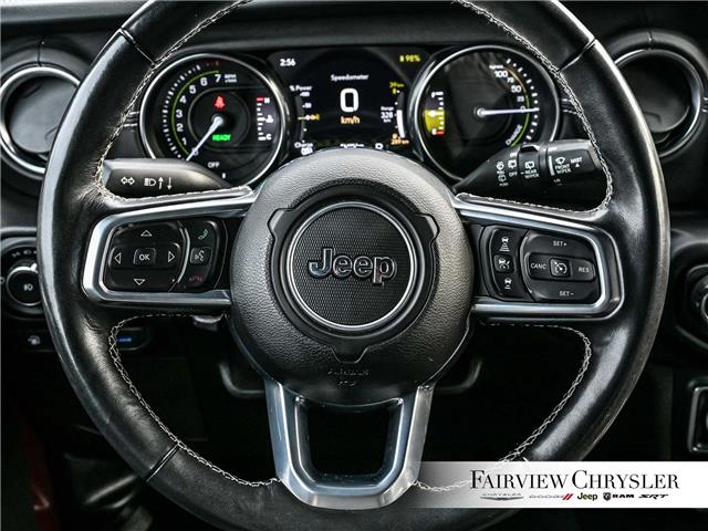 2021 Jeep Wrangler 4xe (PHEV) Sahara (Stk: u21392) in Burlington - Image 21 of 34