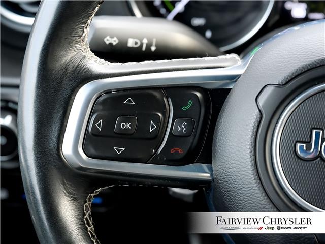 2021 Jeep Wrangler 4xe (PHEV) Sahara (Stk: u21392) in Burlington - Image 23 of 34