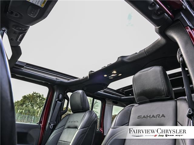 2021 Jeep Wrangler 4xe (PHEV) Sahara (Stk: u21392) in Burlington - Image 33 of 34