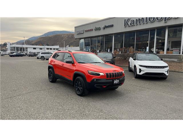 2021 Jeep Cherokee Trailhawk (Stk: 1313A) in Kamloops - Image 1 of 29