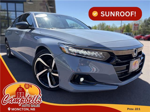 2022 Honda Accord Sport 1.5T (Stk: A-801454) in Moncton - Image 1 of 20