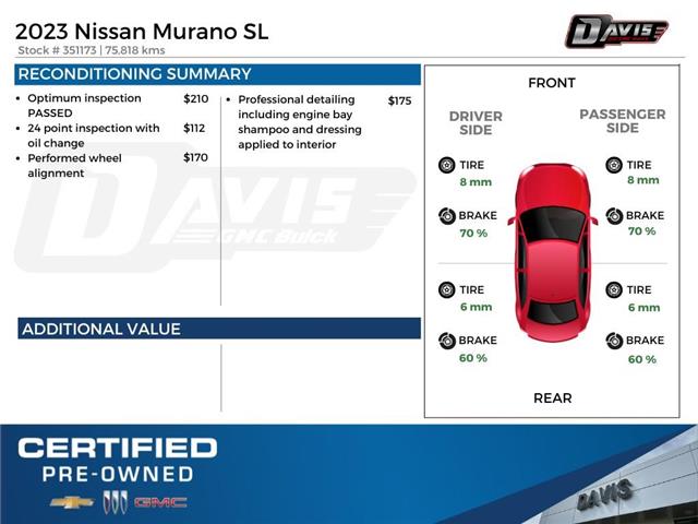 2023 Nissan Murano (Stk: 351173) in Medicine Hat - Image 17 of 17 2023 Nissan Murano (Stk: 351173) in Medicine Hat - Image 17 of 17