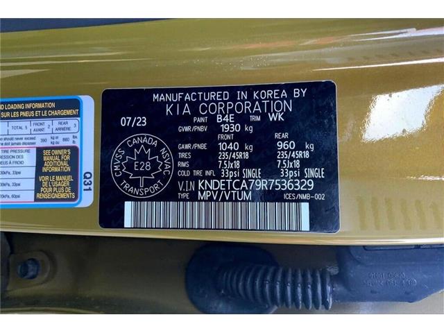 2024 Kia Seltos SX w/Black Interior (Stk: 24B6329) in Sherwood Park - Image 30 of 30