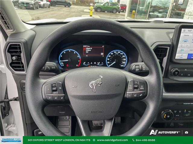 2024 Ford Bronco Sport Big Bend (Stk: L9061) in London - Image 17 of 29