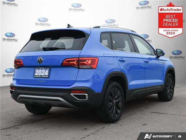 2024 Volkswagen Taos Comfortline (Stk: U3227) in Hamilton - Image 7 of 30