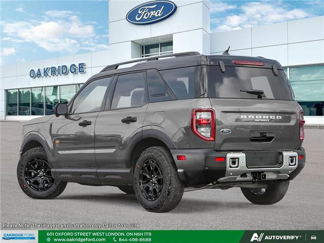 2025 Ford Bronco Sport Badlands (Stk: C55060) in London - Image 4 of 21