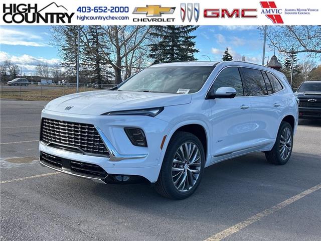 2026 Buick Enclave Avenir White with 5km at $81,348