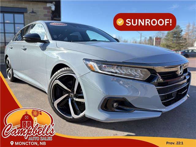 2022 Honda Accord Sport 1.5T (Stk: A-801454) in Moncton - Image 1 of 20