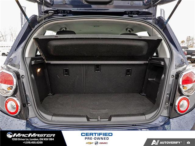 2016 Chevrolet Sonic LT Auto (Stk: 250433A) in London - Image 14 of 30