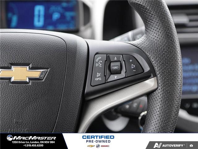 2016 Chevrolet Sonic LT Auto (Stk: 250433A) in London - Image 21 of 30