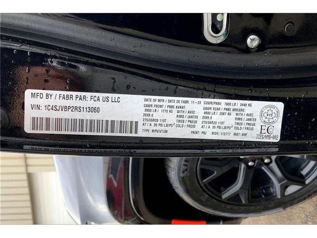 2024 Jeep Wagoneer Series II Carbide (Stk: 24B3060) in Sherwood Park - Image 29 of 30