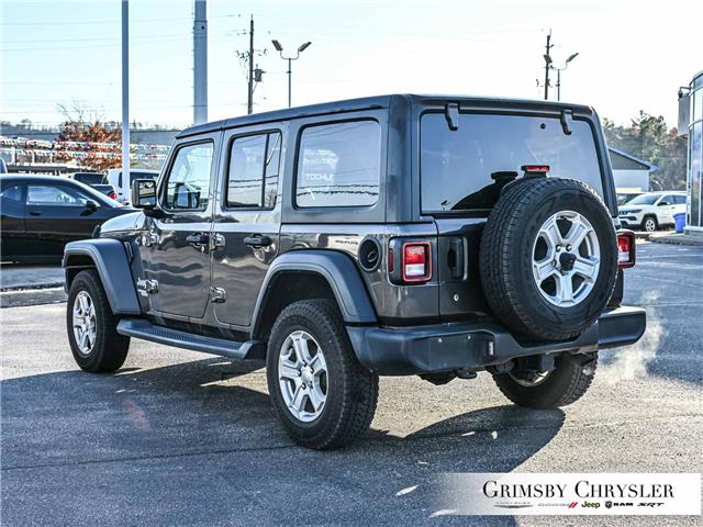 2018 Jeep Wrangler Unlimited Sport (Stk: U6209A) in Grimsby - Image 4 of 30