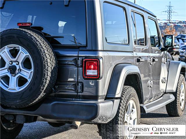 2018 Jeep Wrangler Unlimited Sport (Stk: U6209A) in Grimsby - Image 11 of 30