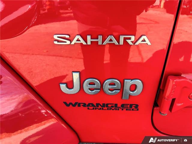 2021 Jeep Wrangler Unlimited Sahara (Stk: P7300) in Oakville - Image 12 of 28