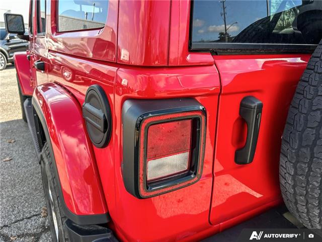 2021 Jeep Wrangler Unlimited Sahara (Stk: P7300) in Oakville - Image 13 of 28