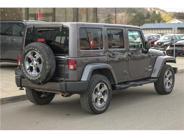 2016 Jeep Wrangler Unlimited Sahara (Stk: UT2214) in Kamloops - Image 7 of 22
