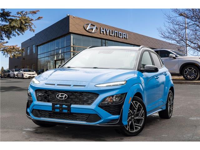 2022 Hyundai Kona 1.6T N Line w/Two-Tone Roof (Stk: S25353A) in Ottawa - Image 1 of 22