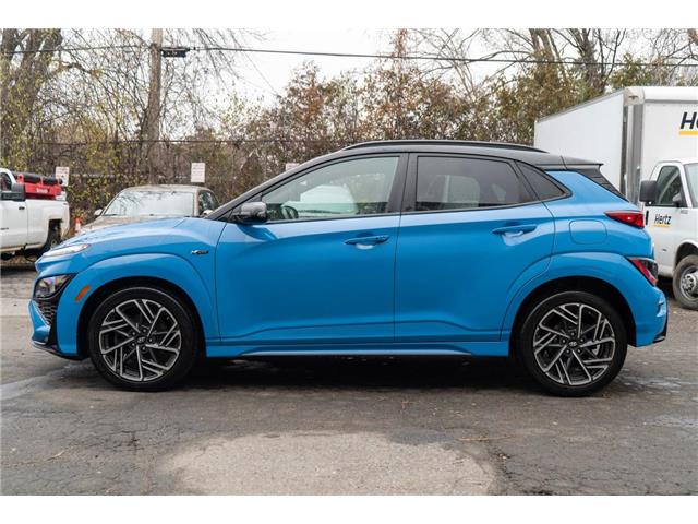 2022 Hyundai Kona 1.6T N Line w/Two-Tone Roof (Stk: S25353A) in Ottawa - Image 7 of 22