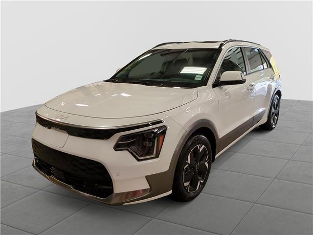 2026 Kia Niro EV Wave w/Snow White Pearl & Grey Exterior (Stk: 260338N) in Miramichi - Image 1 of 16