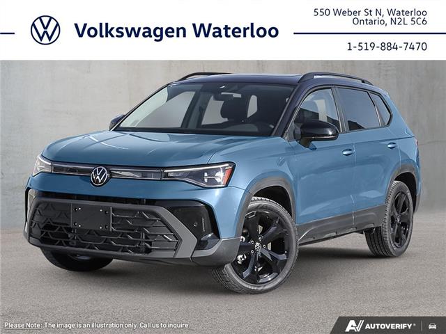 2026 Volkswagen Taos Comfortline Black Edition (Stk: TA5306) in Waterloo - Image 1 of 25
