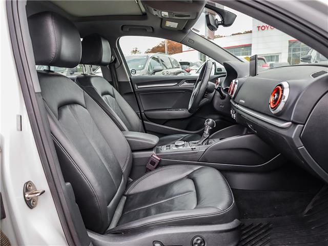 2018 Audi A3 2.0T Progressiv (Stk: T9635A) in Welland - Image 13 of 28
